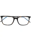 Saint Laurent Classic Sl 263 Eyeglasses In Brown