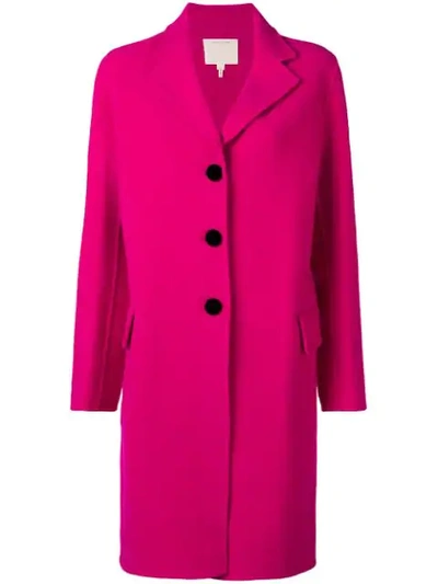Marc Jacobs Oversized Wool-blend Coat In Pink