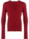Drumohr Knitted Sweater In Red