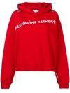 Mira Mikati Embroidered Hoodie In Red