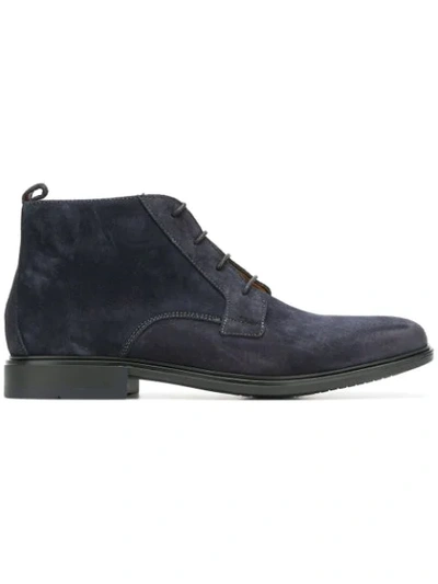 Tommy Hilfiger Ankle Length Boots In Blue