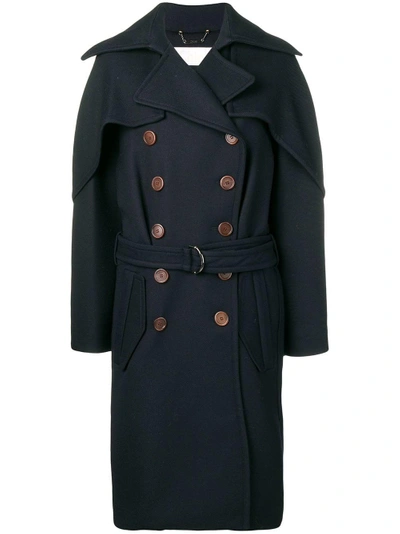 Chloé Double Breasted Coat - Blue