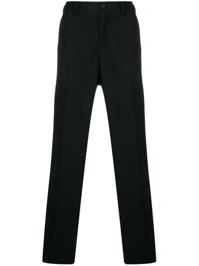 Yohji Yamamoto Wide-leg Trousers - Black