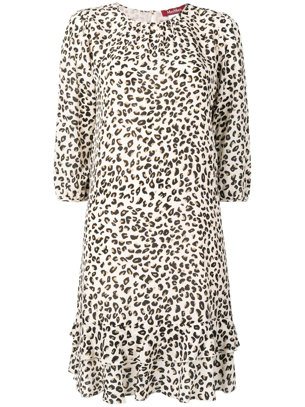 max mara leopard dress