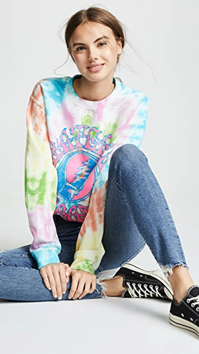 Madeworn Grateful Dead Tie Dye Sweatshirt In Multi