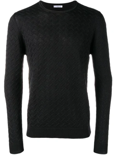 Cenere Gb Crew Neck Sweater - 黑色 In Black