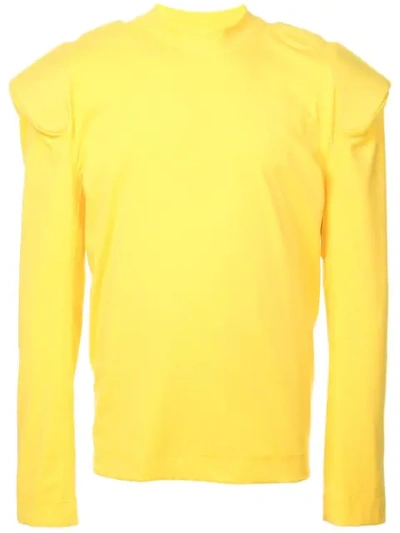 Angus Chiang Longsleeved Jersey In Yellow