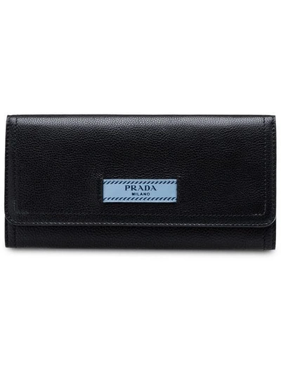 Prada Etiquette Wallet In Black