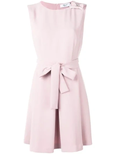 Blugirl Belted Mini Dress - Pink