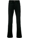 Saint Laurent Slim Fit Corduroy Trousers - Black