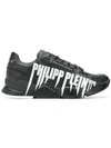 Philipp Plein Runner Rock Pp Sneakers - Farfetch In Black