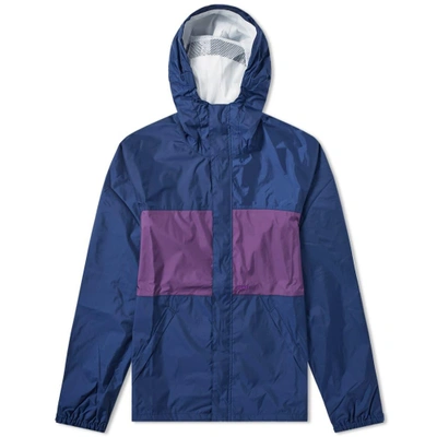 Adsum Zip Through Anorak In Blue