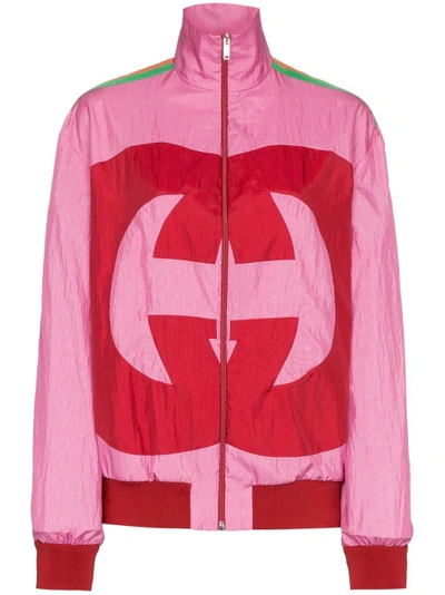 Gucci Cotton Sport Jacket - Pink & Purple