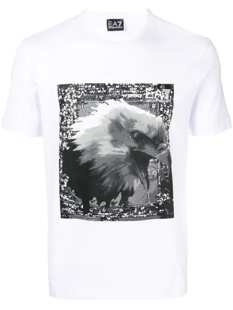 armani eagle print shirt