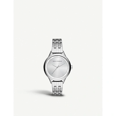 Armani Exchange Ax5600 Stainless Steel Watch In Silver