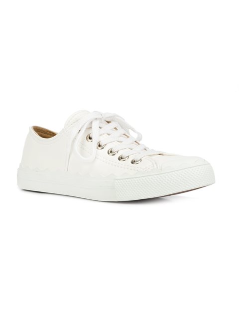 ChloÉ 'kyle' Low-top Sneakers In White | ModeSens
