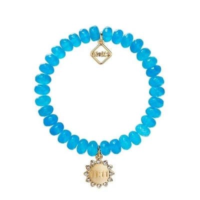 Meme London Angels Wish - Aqua Blue With Gold