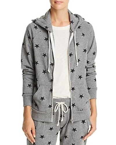 Alternative Adrian Star Print Hoodie In Eco Gray Stars