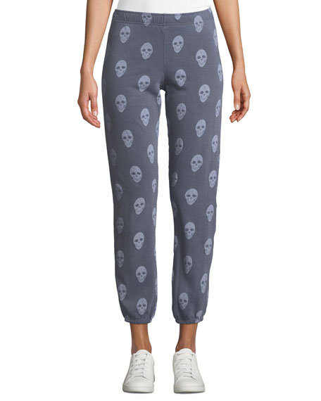 monrow skull sweatpants