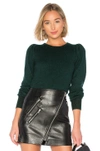 L'academie The Ashley Sweater In Green