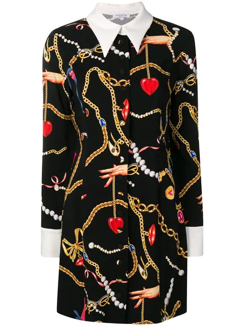 vivetta black dress
