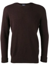 Drumohr Knitted Jumper - Brown