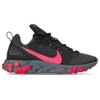 Nike Men's React Element 55 Casual Shoes, Black - Size 13.0