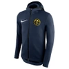 Nike Men's Denver Nuggets Nba Showtime Therma Flex Full-zip Hoodie, Blue