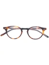 Epos Round Frame Glasses - Brown