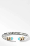 David Yurman Women's Helena Bracelet With Turquoise & Diamonds