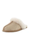 Ugg Scuffette Ii Sparkle Slippers In Gold