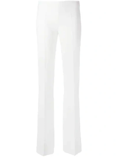Antonio Berardi Tailored High-waisted Trousers - White