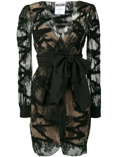 short black lace dress with sleeves Classic Style Long Sleeve Short Lace Dress
