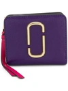 Marc Jacobs Mini Compact Wallet - Purple