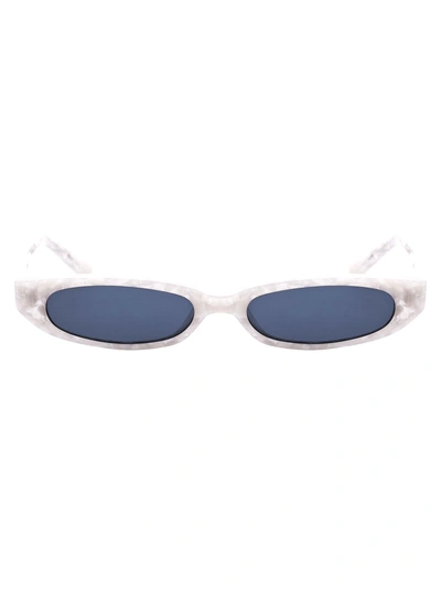 Roberi & Fraud Frances Sunglasses In White