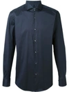 Hugo Boss Classic Long Sleeved Shirt In Blue