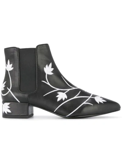 Senso Kaia I Floral Boots In Black