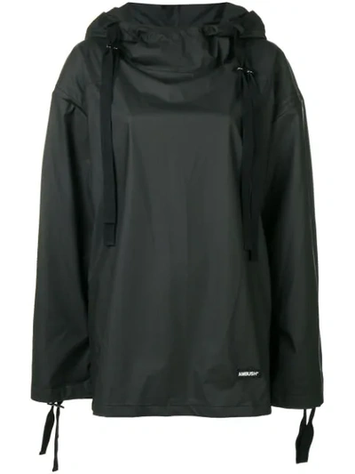 Ambush Drawstring Hoodie In Black