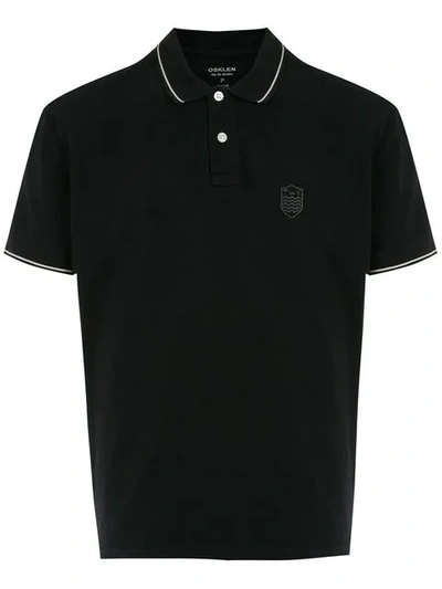 Osklen Polo Shirt In Black