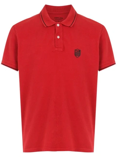 Osklen Polo Shirt In Red