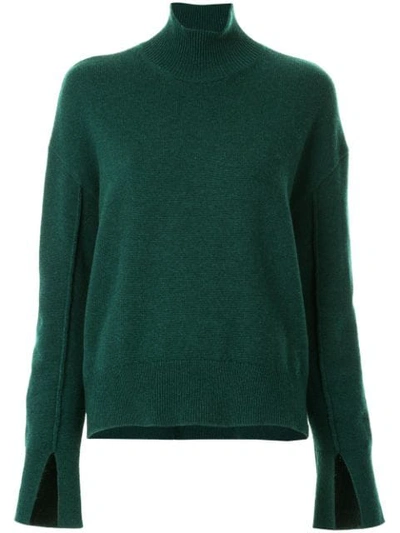 Mrz Loose Fitted Jumper In Green