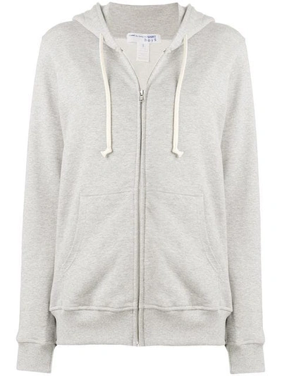 Comme Des Garcons Shirt Bunny Ears Hoodie In Grigio ModeSens