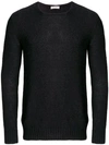 Al Duca D'aosta Crew Neck Sweater In Black
