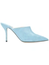 Paul Andrew Certosa Mules In Blue