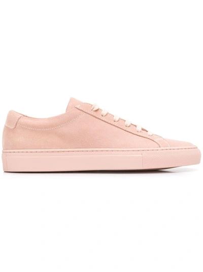 Common Projects Lace Fastened Sneakers - Pink In Pink & Purple