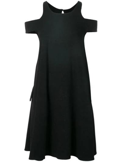 Marc Ellis Cold Shoulder Dress - Black
