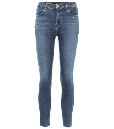 J Brand Alana High-rise Skinny Jeans In Blue