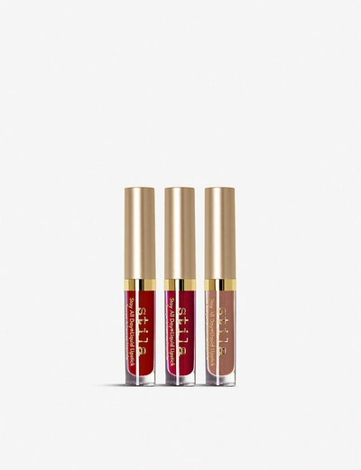 Stila Stay All Day Liquid Lipstick Set 3x1.5ml
