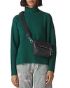 Whistles Funnel-neck Merino-wool Sweater In Green