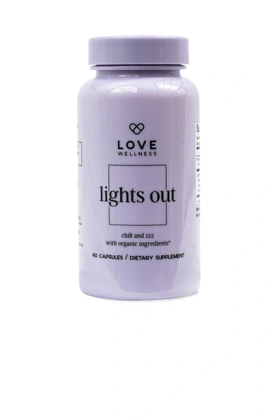 Love Wellness Lights Out